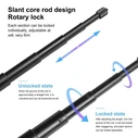 Puluz PU817 Σετ Selfie Stick / Monopod για GoPro με Βάση Invisible και Βάση Τιμονιού Μοτοσικλέτας