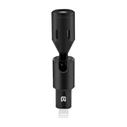 Puluz PU615B Electret Lavalier Microphone with 8‑pin Mobile Connector (P2 adapter & windshields included)