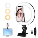 Puluz LED Ring Light 20cm with Phone Holder and Tripod (PKT3120B)