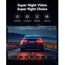Redtiger F7NP Σετ Κάμερα DVR Αυτοκινήτου 4K με Οθόνη 3.8" Wi‑Fi, GPS & Κάμερα Οπισθοπορείας