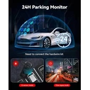 Redtiger F7NP Σετ Κάμερα DVR Αυτοκινήτου 4K με Οθόνη 3.8" Wi‑Fi, GPS & Κάμερα Οπισθοπορείας