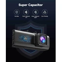 Redtiger F7NP Σετ Κάμερα DVR Αυτοκινήτου 4K με Οθόνη 3.8" Wi‑Fi, GPS & Κάμερα Οπισθοπορείας