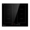 Amzchef Induction Hob CE-FS-I72S-FFDD06 4-zone 7200W 60cm FlexZone Boost Lock