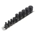 Σετ Καρυδάκια Άλλεν 9τμχ 1/4" & 3/8" 6-19 mm - Satra
