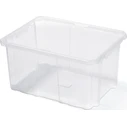 Prosperplast Πλαστικό Κουτί Αποθήκευσης Διάφανο 40x30x20 cm, 16 lt - NCC16