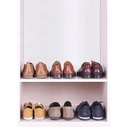 Prosperplast Plastic Shoe Storage Box Grey 4pcs IOBM4-S433