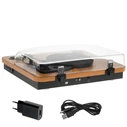 Default ADLER BT5.4 Wooden Turntable Bluetooth USB