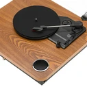 Default ADLER BT5.4 Wooden Turntable Bluetooth USB