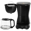 ADLER Drip Coffee Maker 0.6L Black