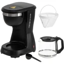 ADLER Drip Coffee Maker 0.6L Black