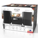Stereo Systems Adler Mini Hi Fi Stereo System with BT CD USB and FM Black