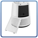 Lean Toys 26652 Ανεμιστήρας Χωρίς Πτερύγια 45W με Τηλεχειριστήριο Λευκός