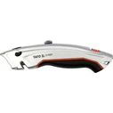 Yato Safety Carpet Knife with Metal Body YT-75201