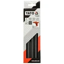 Yato Ράβδοι Κόλλα Σιλικόνης Μαύρο 11.2mm 5τμχ
