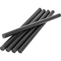 Yato Ράβδοι Κόλλα Σιλικόνης Μαύρο 11.2mm 5τμχ