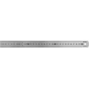 Yato Aluminum Ruler 30 cm Grey YT-70721
