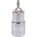 Yato Καρυδάκι με Μύτη Torx και Καρέ Υποδοχής 1/2'' Μέγεθος T25x55mm YT-04311