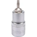 Yato Torx Socket Bit with 1/2'' Square Drive, T40 x 55 mm, YT-04314