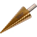 Sthor Titanium-Coated HSS Conical (Step) Drill Bit for Metal and Construction Materials 4-32 mm - Model 22612
