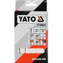 Yato YT-69931 White Marking Chalk Set, 12 pcs