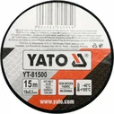 Yato Insulating Tape 19 mm x 15 m YT-81500 - Black