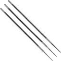 Yato YT-85027 3-piece Chainsaw Round File Set (without handle) - 4.8 mm / 0.325"