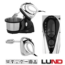Lund 67790 Μίξερ με Inox Κάδο 3lt Γκρι
