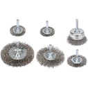 Yato YT-47593 Wire Brush Set for Drill 6 mm, 6 pcs