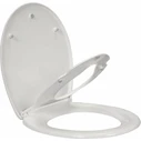 Toya Plastic Toilet Seat Lid White - Model 75471