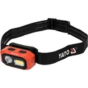 Yato Επαναφορτιζόμενος Φακός Κεφαλής LED IP54 Διπλής Λειτουργίας 480 lm YT-08592