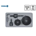 Vorel Hole Saw Set 11 pcs 19-64 mm (Model 22570)