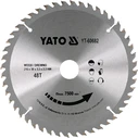 Yato Δίσκος κοπής ξύλου 216mm, 48 δόντια (YT-60682)