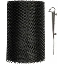 Πλέγμα προστασίας υδρορροών Vorel 69851, πλάτος 18cm, μήκος 6m, 15 clips