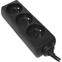 Vorel 3-Socket Power Strip with 1.5 m Cable – France (Type E) – Model 72615