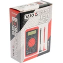 Yato YT-73080 Digital Multimeter with Buzzer - Measures AC/DC, Resistance, Capacitance, Temperature