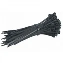 Vorel Cable Ties 200 x 2.5 mm Black 100 pcs