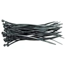 Vorel Δεματικά Καλωδίων 200x2.5mm Μαύρο 100τμχ