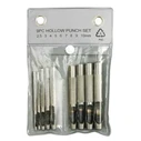 Vorel 76705 Leather punch set 2.5-10mm, 9 pcs