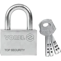 Vorel U‑shackle Padlock with Key 40mm (77004)