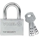 Vorel U-Shackle Padlock 50mm with 4 Keys (Model 77005)