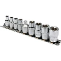 Yato Καρυδάκια Torx με Καρέ Υποδοχής 1/4" Σετ 9τμχ YT-0520