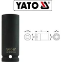 Yato Long Hex Air Socket 1/2" Drive 21mm YT-1041
