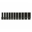 Yato Hex Impact Socket Set 1/2" Drive 11pcs YT-1054