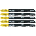 Yato YT-3401 Wood Jigsaw Blades 100 mm, 5 pcs