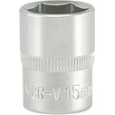 Yato καρυδάκι εξάγωνο 15 mm με καρέ 3/8" YT-3810