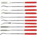 Yato File Set 25mm 10 pcs with Handles (YT-6145)