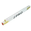 Profindustry 3-01-04-26-001 Ξύλινο Σπαστό Μέτρο 1m