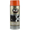 K2 Color Flex Wheel Cleaner & Protectant Spray, Orange Scent, 400 ml (L343PO)