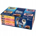 Whiskas Wet Food for Adult Cats in Can with Beef, Chicken and Turkey 12x85g