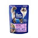 Crave Wet Food for Adult Cats in Sachet with Chicken, Beef and Lamb 40x85g